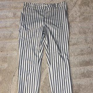 H&M Pin Striped Ankle Pants
